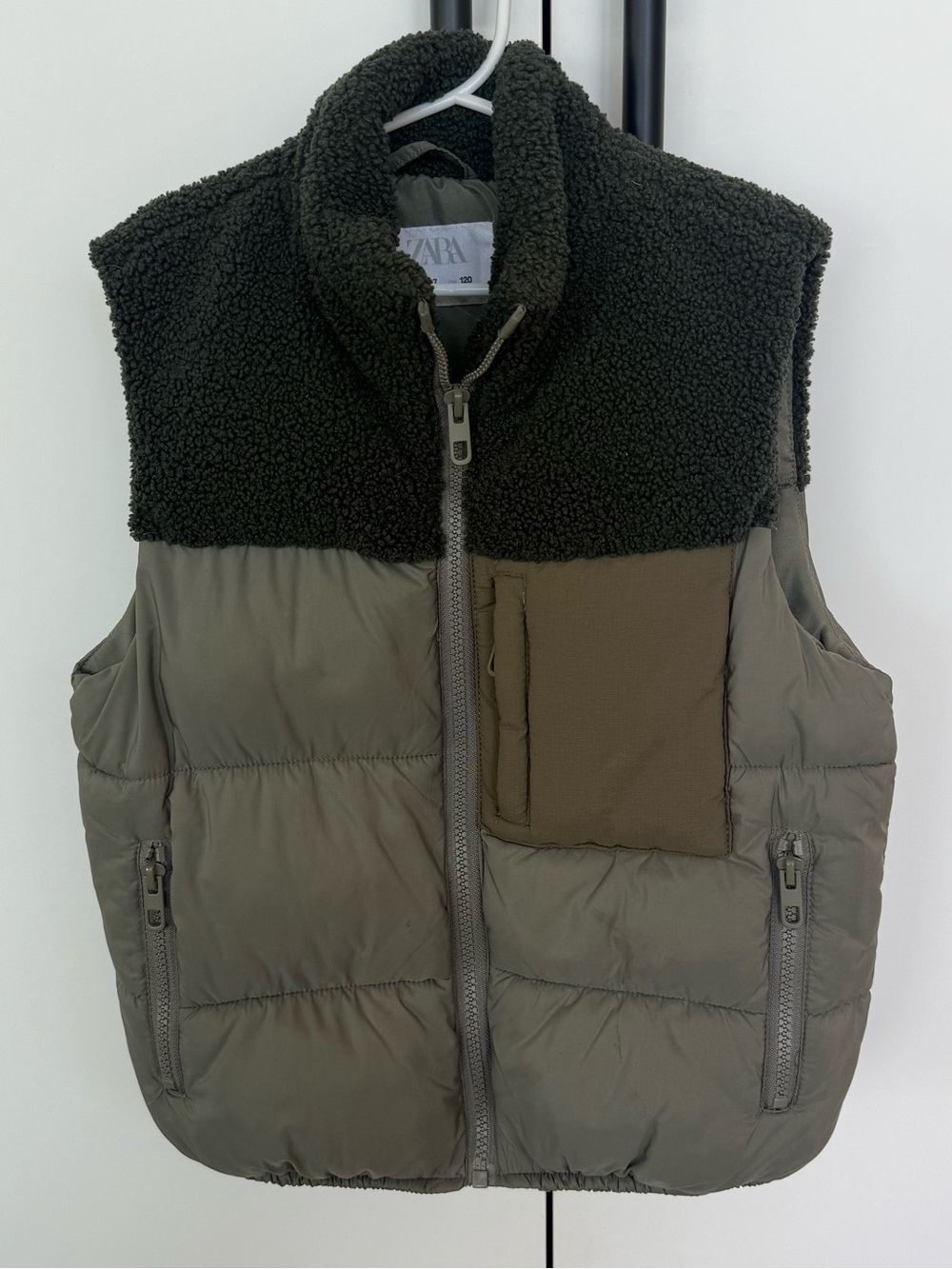 Zara Boys Puffer Vest - 6/7